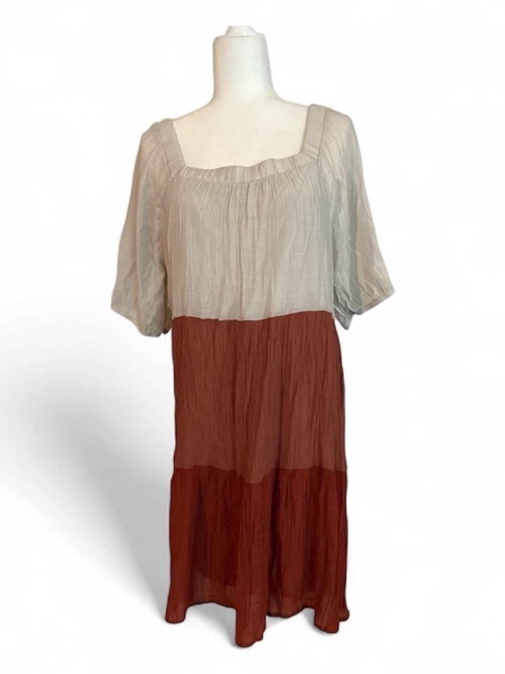 Naif fall colors dress size XL
